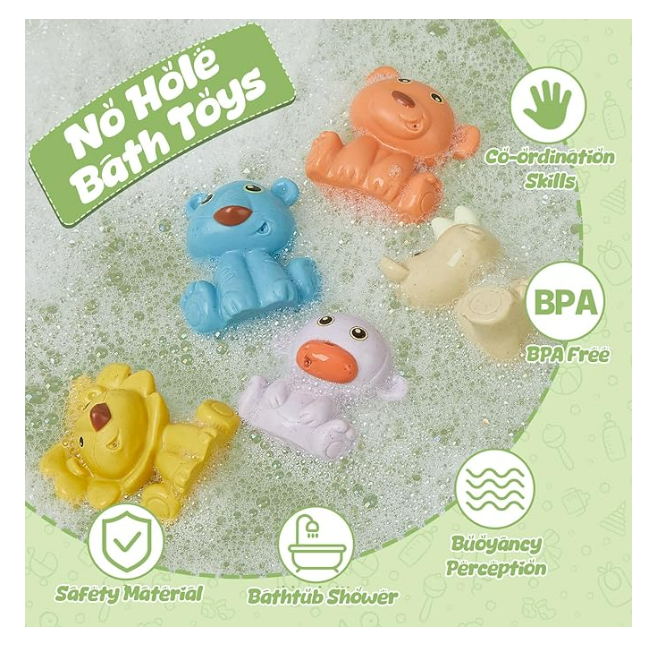 Juego de baño animales (set x3)