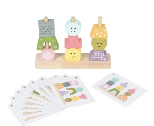 Juego encastre en madera